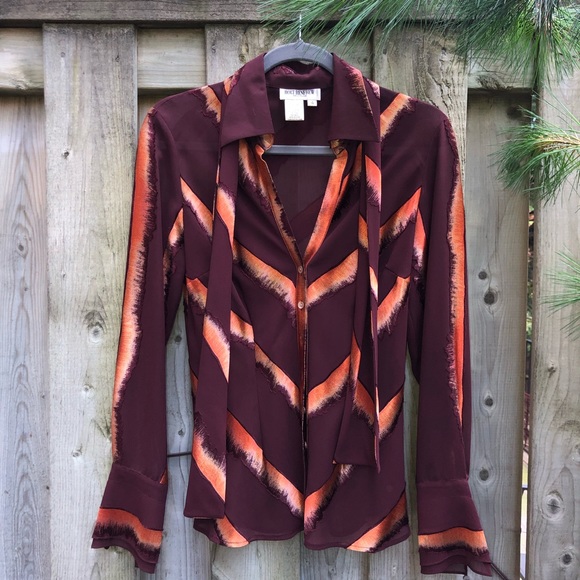 Tops - Holt Renfrew Studio Tie Neck Blouse